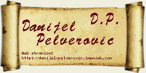 Danijel Pelverović vizit kartica